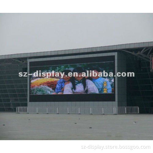 The auto show wide viewing angle P16 rgb DIP led board